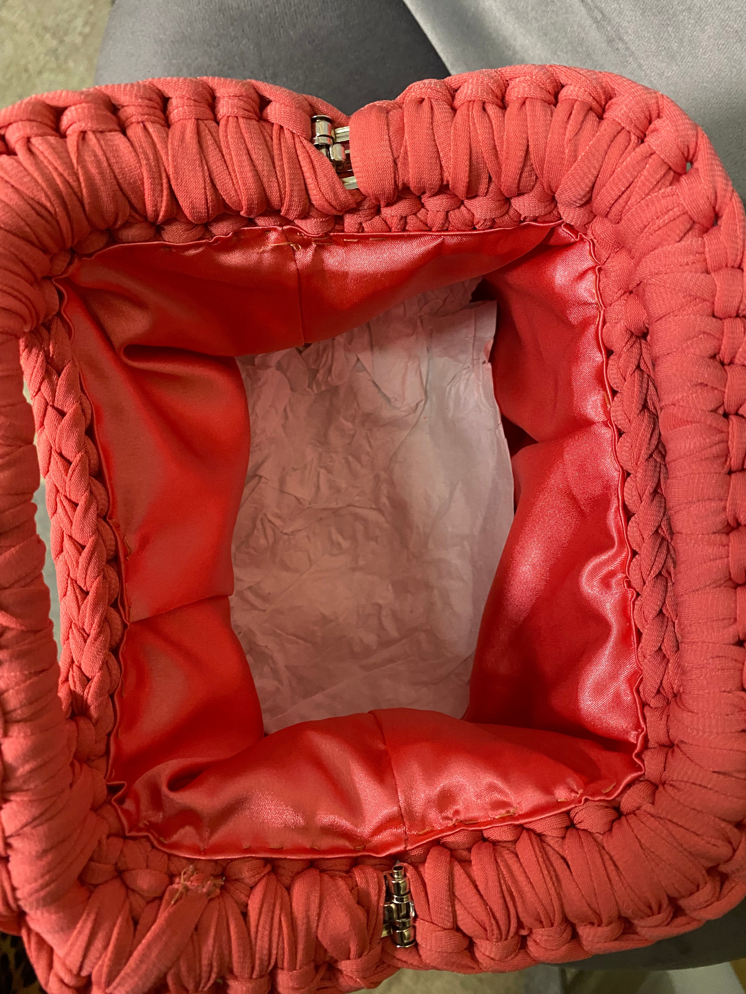 Borsa Clutch Coral